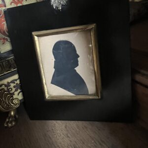 Antique 19th Century Silhouette of a Gentleman