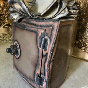 Bespoke Rare Metal Sculpture of a Safe with Money Called “ Bank Job” Steampunk